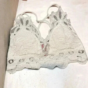 Dina be lace scalloped edge bralette  XS